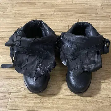 yasuyuki ishii boots 가죽 부츠