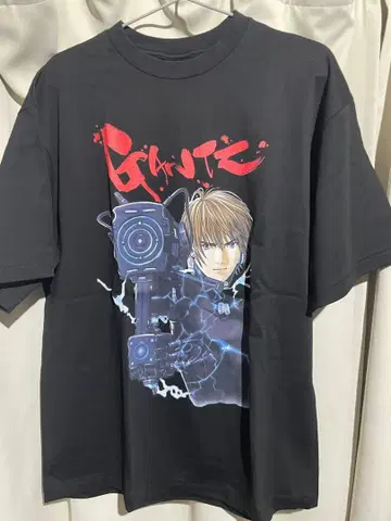 GANTZ 쿠로노 계 T셔츠 블랙