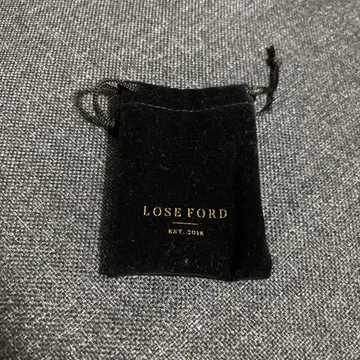 LOSE FORD 실버 체인 팔찌