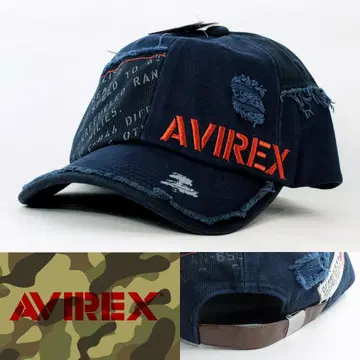 아비렉스 모자 로우캡 AVIREX 네이비 80315600-49