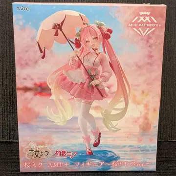 하츠네 미쿠 벚꽃 미쿠 AMP+ 피규어 ~벚꽃 드레스 ver.~
