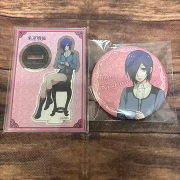 도쿄 구울 제비뽑기당 아크릴 스탠드 캔뱃지 키리시마 토우카