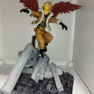 재도색 디오라마 포함 나의 히어로 아카데미아 호크스 피규어