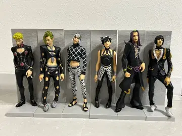 죠죠 호위팀 피규어 Black 6체 세트 상자 없음