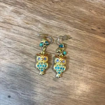 안나수이 올빼미 귀걸이