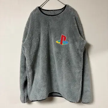 GU PlayStation 콜라보 보아 플리스 그레이 홈웨어 레어 S