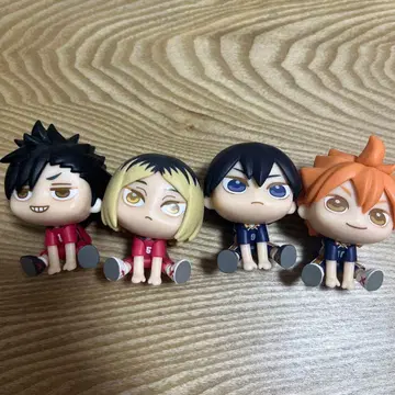 하이큐!! 큐룽하게 쳐다보는 포즈 4체 세트