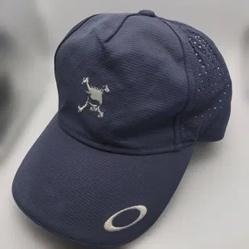 3908 오클리 로고캡 네이비 조절 가능