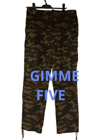 GIMME FIVE 카고 팬츠 카모플라쥬