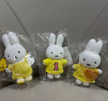 미피 zakka Miffy sports 마스코트 3세트