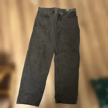 GAP 배기 팬츠 데님 팬츠 32/32 그레이