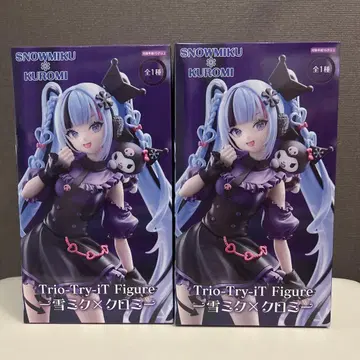 하츠네 미쿠 Trio-Try-iT 유키 미쿠x쿠로미 피규어 2체 세트