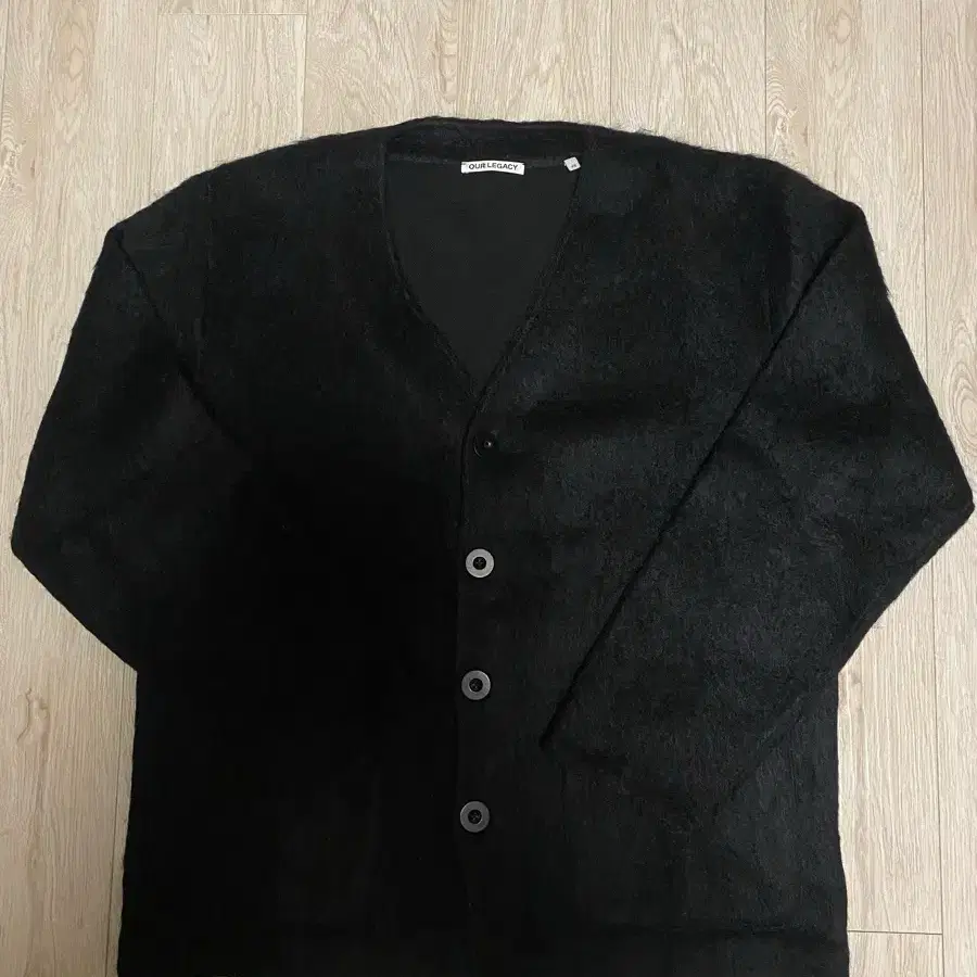 Our Legacy mohair cardigan black 46 on Bunjang Global Site.