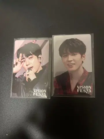 VISION FESTA SEVENTEEN 원우 WONWOO 트레이딩 카드