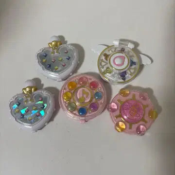 오쟈마녀 도레미 가챠가챠 컴팩트 거울 견습 탭 세트