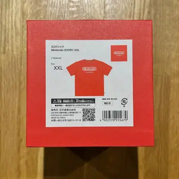 Nintendo KYOTO 닌텐도 교토 T셔츠 레드 새상품 XXL사이즈