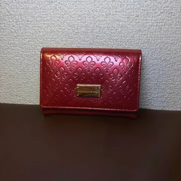 새상품급 패트릭 콕스 ( PATRICK COX ) 핑크색 가죽 지갑