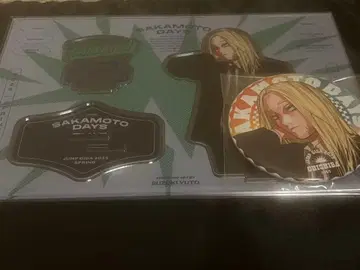 SAKAMOTO DAYS 아크릴 스탠드 캔뱃지 세트