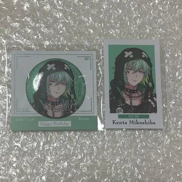 파라라이 미코시바 켄타 벌스데이 2025 캔뱃지 미니 브로마이드