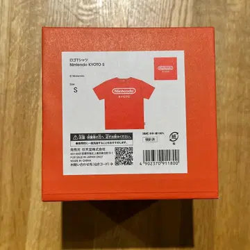 Nintendo KYOTO 닌텐도 교토 T셔츠 레드 새상품 S사이즈