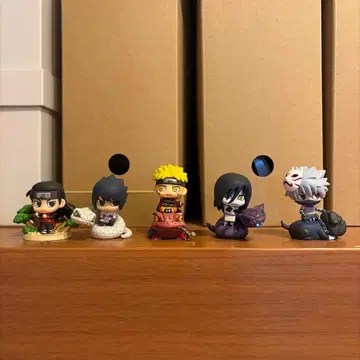 NARUTO-나루토-돌풍전 소환! 미니 피규어 5체 세트