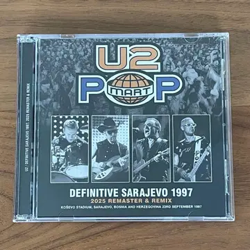 U2 Pop Mart Definitive Sarajevo 1997