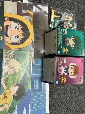 나의 히어로 아카데미아 피규어 2체 세트 미도리야 이즈쿠, 우라라카