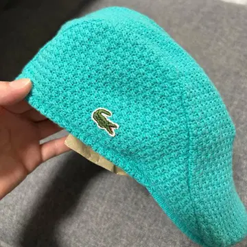 LACOSTE 라코스테 터콰이즈 니트 헌팅 프리 사이즈