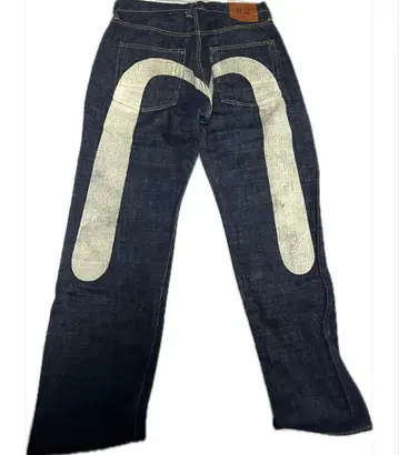 evisu 대흑 데님 배기