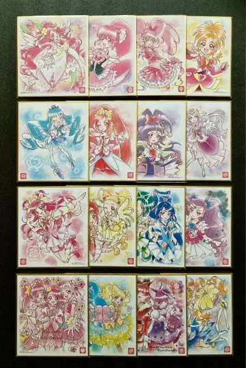 프리큐어 올스타즈 색지 아트 3 전 16종 풀컴프