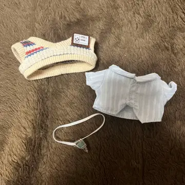 10cm 인형 옷 무속성 3점 세트