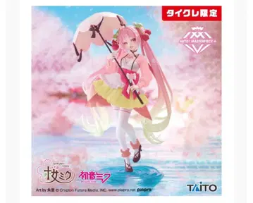 벚꽃 미쿠 피규어 2개 세트 타이토 클레인 한정판