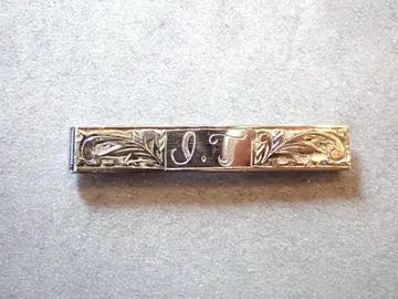 Hawaiian Jewelry 머니클립 Vintage Silver