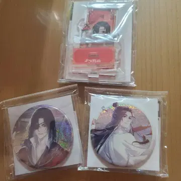 사련 천관사복 홀로그램 캔뱃지 아크릴 스탠드