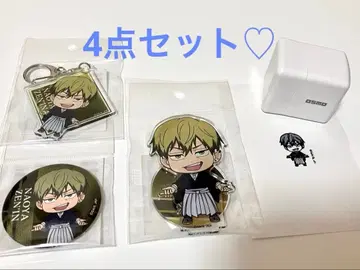 주술회전 젠인 나오야 미니 캐릭터 아크릴 스탠드 캔뱃지 스탬프