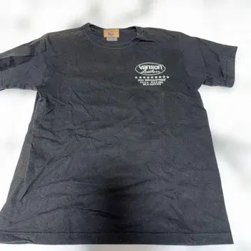 vanson 블랙 T셔츠 MEDIUM 1975