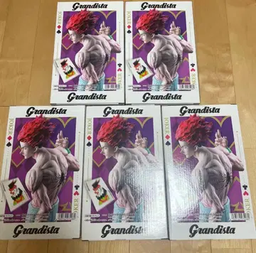 HUNTERXHUNTER grandista 히소카 5개 세트 미개봉