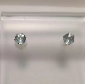 아쿠아 마린 귀걸이