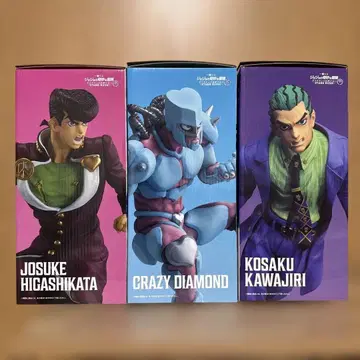 제일복권 죠죠의 기묘한 모험 A상 B상 C상 마스터라이즈 피규어 세트