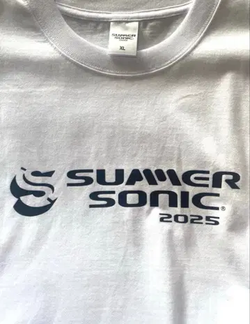 썸머 소닉 SUMMER SONIC 2025 T셔츠