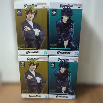 주술회전 Grandista 젠인 나오야 후시구로 메구미 피규어 4체 세트