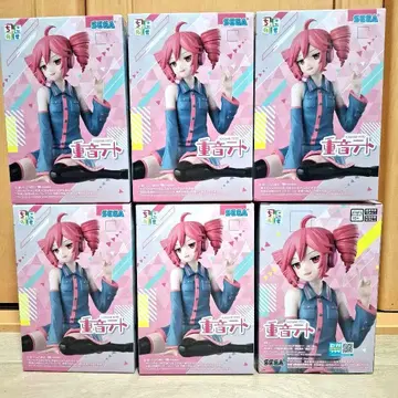 [ 6개 세트 ] 카사네 테토 쵸코노세 프리미엄 피규어