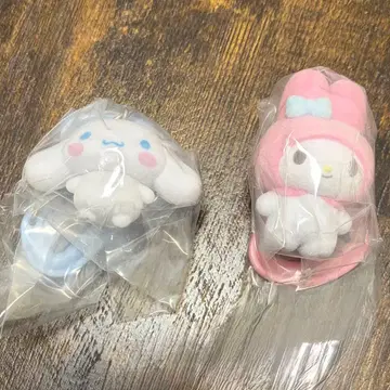 산리오 컬러풀 카라비너 마스코트 참 마이멜로디 시나모롤