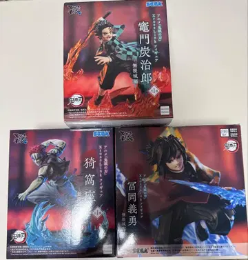 탄지로, 기유, 아카자 피규어