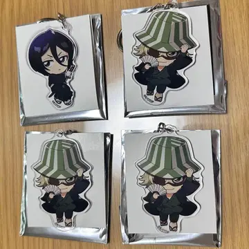 BLEACH 천년혈전편 아크릴 키링 오코치 우라하라 키스케 후목 루키아