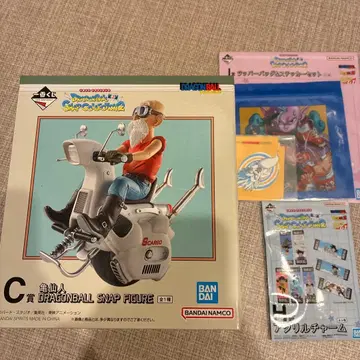 제일복권 드래곤볼 C상 거북선인 SNAP 피규어 3종 세트