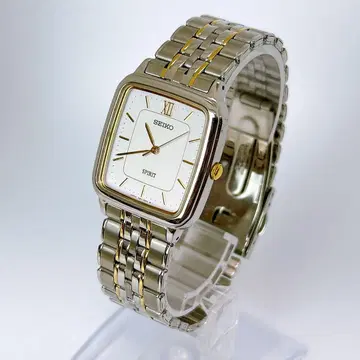 [ 배터리 교환 완료 ] SEIKO 스피릿 손목시계 쿼츠 스퀘어 7N01