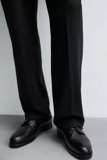 Zara 가죽 더비 슈즈