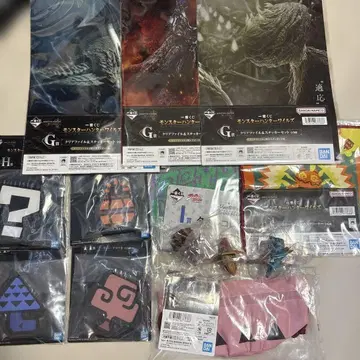 제일복권 몬스터 헌터 와일즈 C상 몬스터 헤드 마그넷 덤 포함