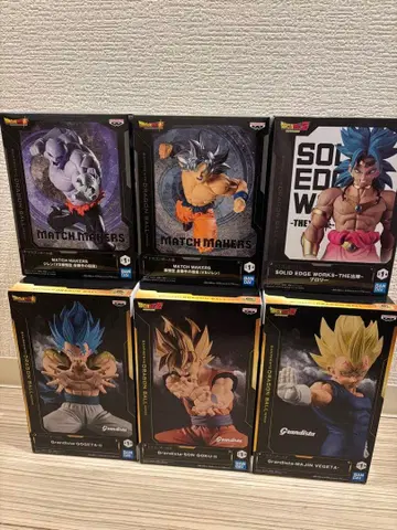 드래곤볼 프라이스 피규어 세트 6점